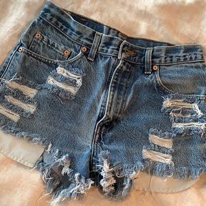 Vintage Levi cutoff shorts